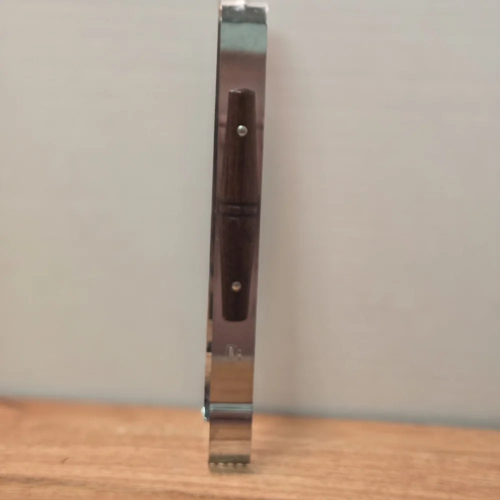 Stainless Steel and Wood Kitchen Tongs‎